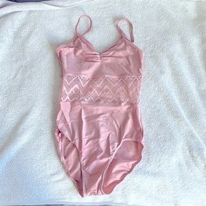 Pink ballet leotard